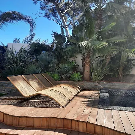 Villa With Heated Pool Close To Beach ساناري سور مير